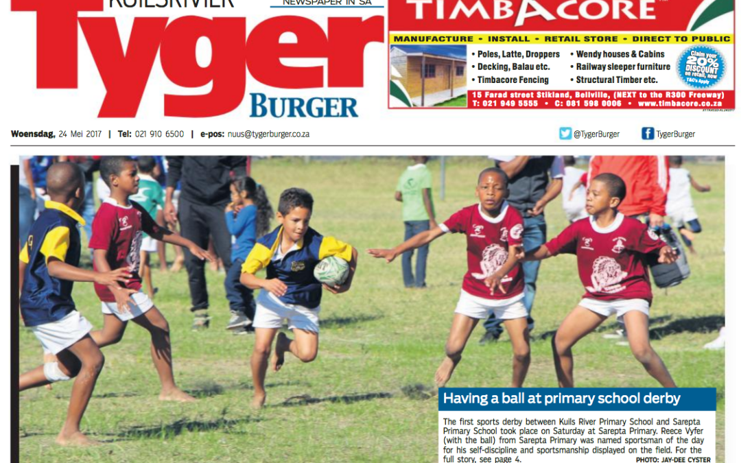 TygerBurger feature CoolPlay’s Kuils River Primary Sports Festival