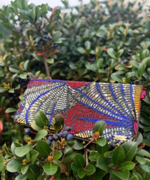 Peacock Clutch Bag by One of Each